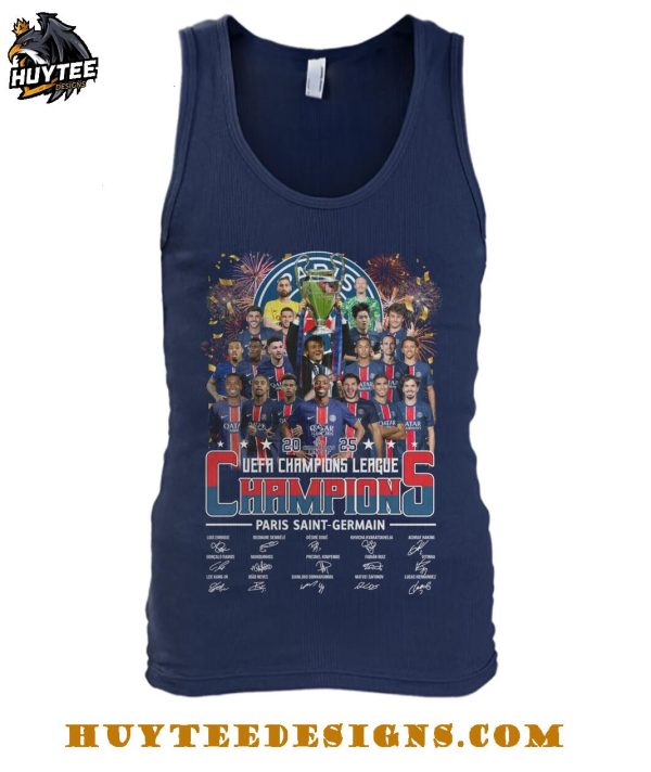 Paris Saint Germain 2025 UEFA Champions League T-Shirt