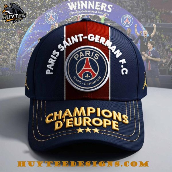 Paris Saint Germain Champions D’Europe 2025 Classic Cap
