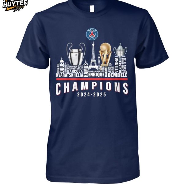 Paris Saint Germain City Edition Champions 2024-2025 T-Shirt