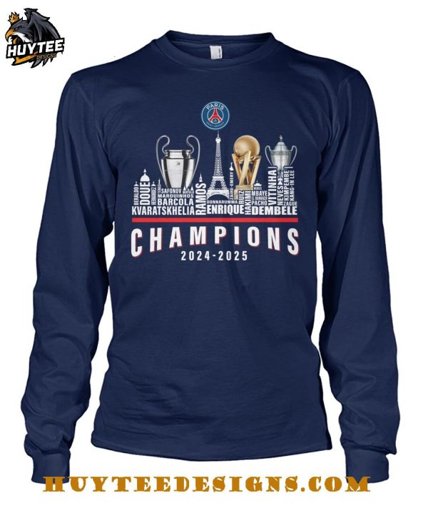 Paris Saint Germain City Edition Champions 2024-2025 T-Shirt