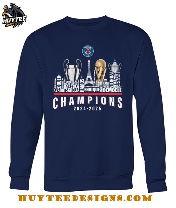 Paris Saint Germain City Edition Champions 2024-2025 T-Shirt