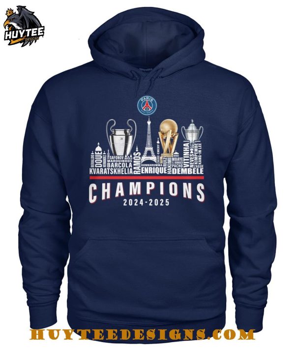 Paris Saint Germain City Edition Champions 2024-2025 T-Shirt