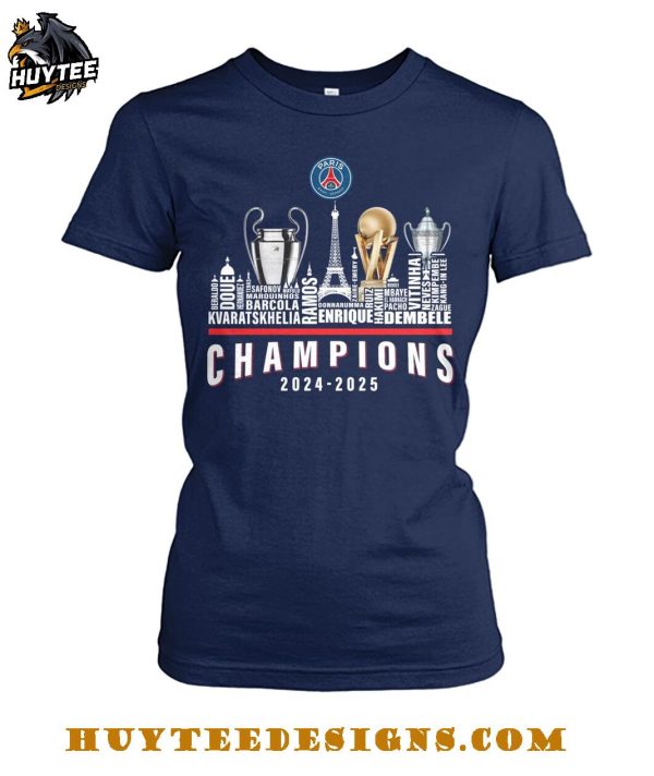 Paris Saint Germain City Edition Champions 2024-2025 T-Shirt
