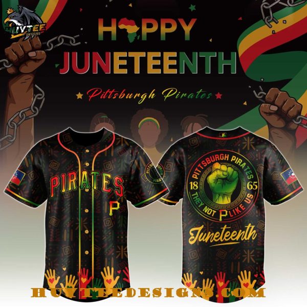 Pittsburgh Pirates Happy Juneteenth 2025 Baseball Jersey