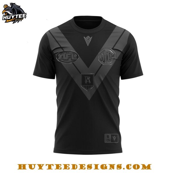 Port Adelaide Power Back In Black 2025 Limited Edition 3D T-Shirt