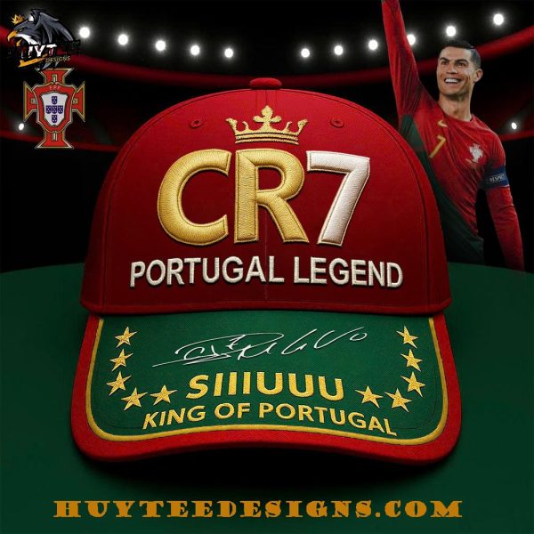 Portugal Legend CR7 Siiiuuu King Of Portugal Classic Cap