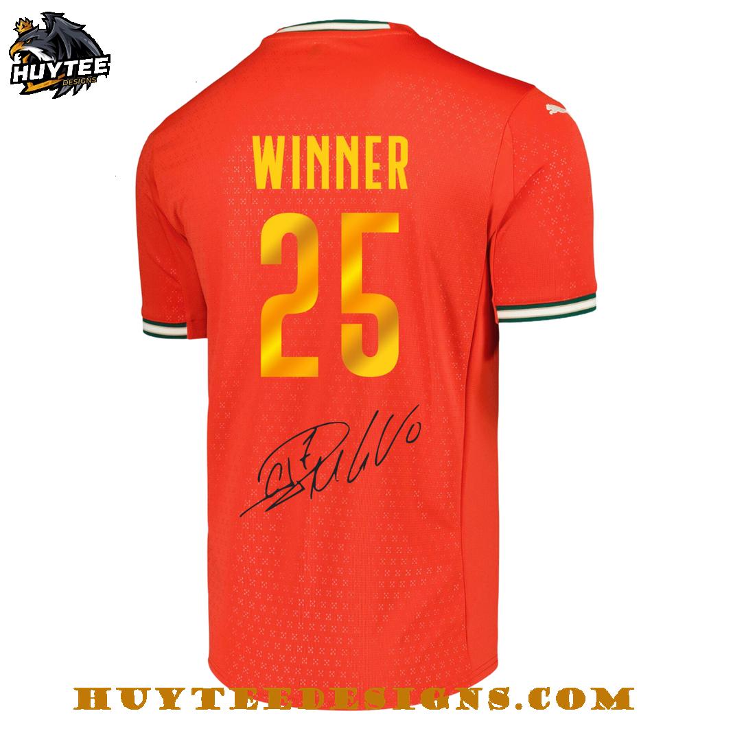 Portugal National Team 2025 UEFA Nations League Final Winners CR7 Signature Football Jersey Portugal National Team 2025 UEFA Nations League Final Winners CR7 Signature Football Jersey
