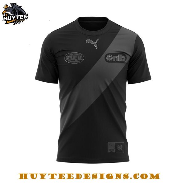 Richmond Tigers Back In Black 2025 Limited Edition 3D T-Shirt