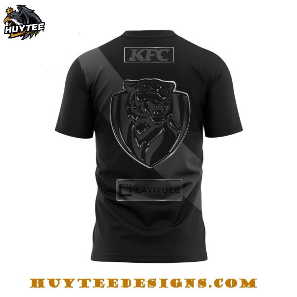Richmond Tigers Back In Black 2025 Limited Edition 3D T-Shirt