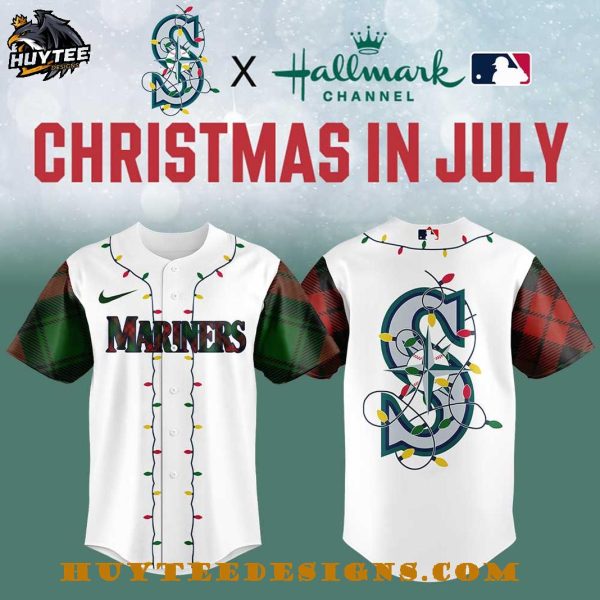 Seattle Mariners Christmas in July 2025 Baseball Jersey