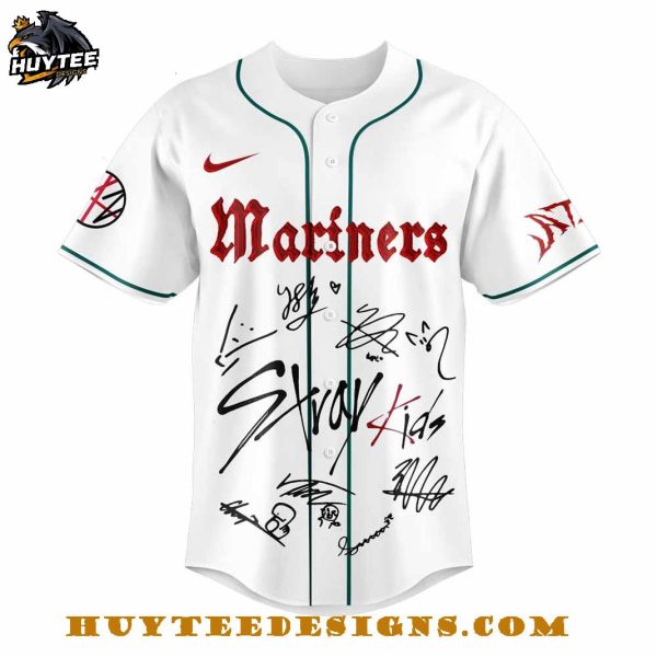 Seattle Mariners x ATE Domin World Tour Stray Kids 2025 Baseball Jersey