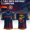 Philadelphia Eagles NFL 250th Birthday Celebration U.S.M.C Football Jersey