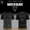 St Kilda Saints Back In Black 2025 Limited Edition 3D T-Shirt