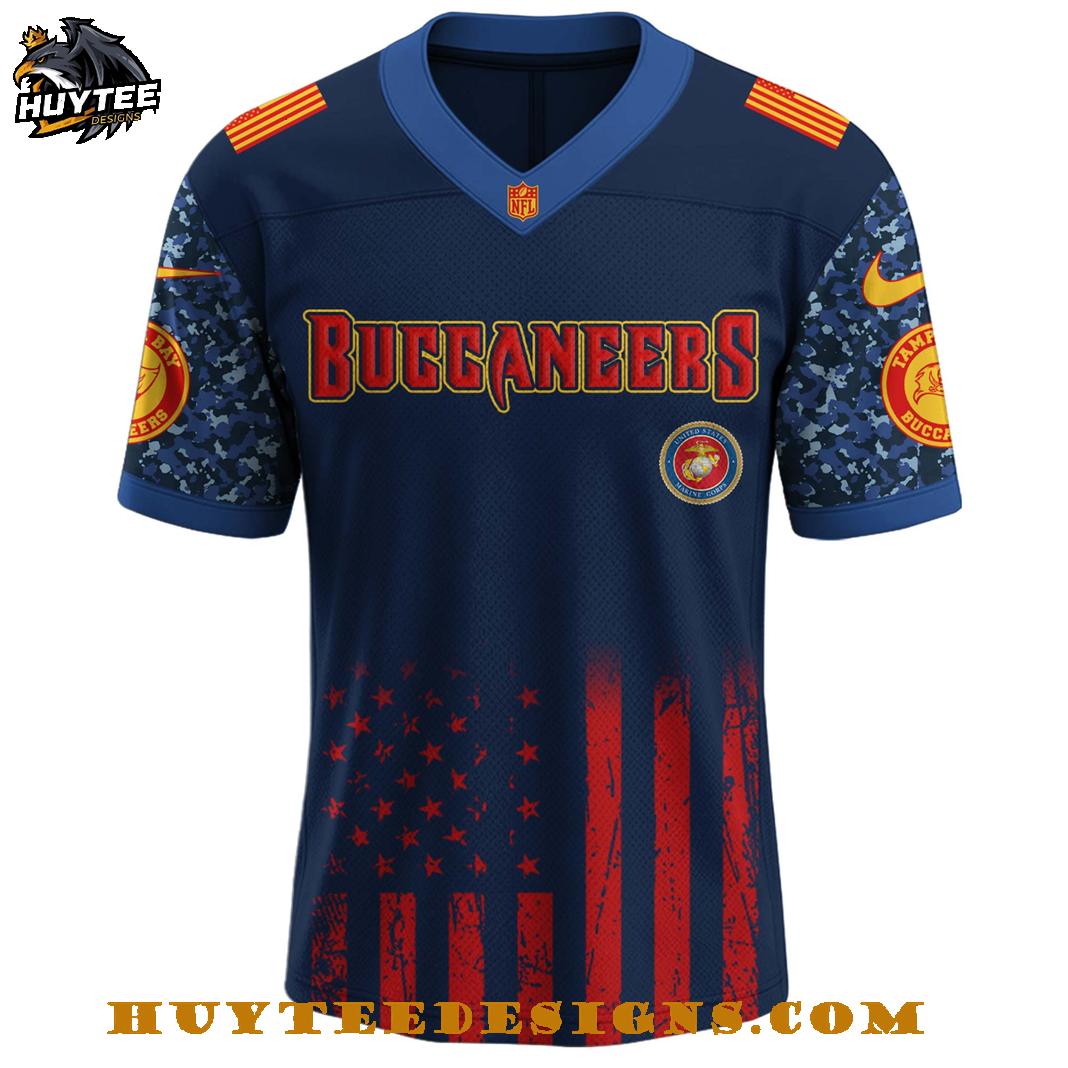Tampa Bay Buccaneers NFL 250th Birthday Celebration U.S.M.C Football Jersey Tampa Bay Buccaneers NFL 250th Birthday Celebration U.S.M.C Football Jersey