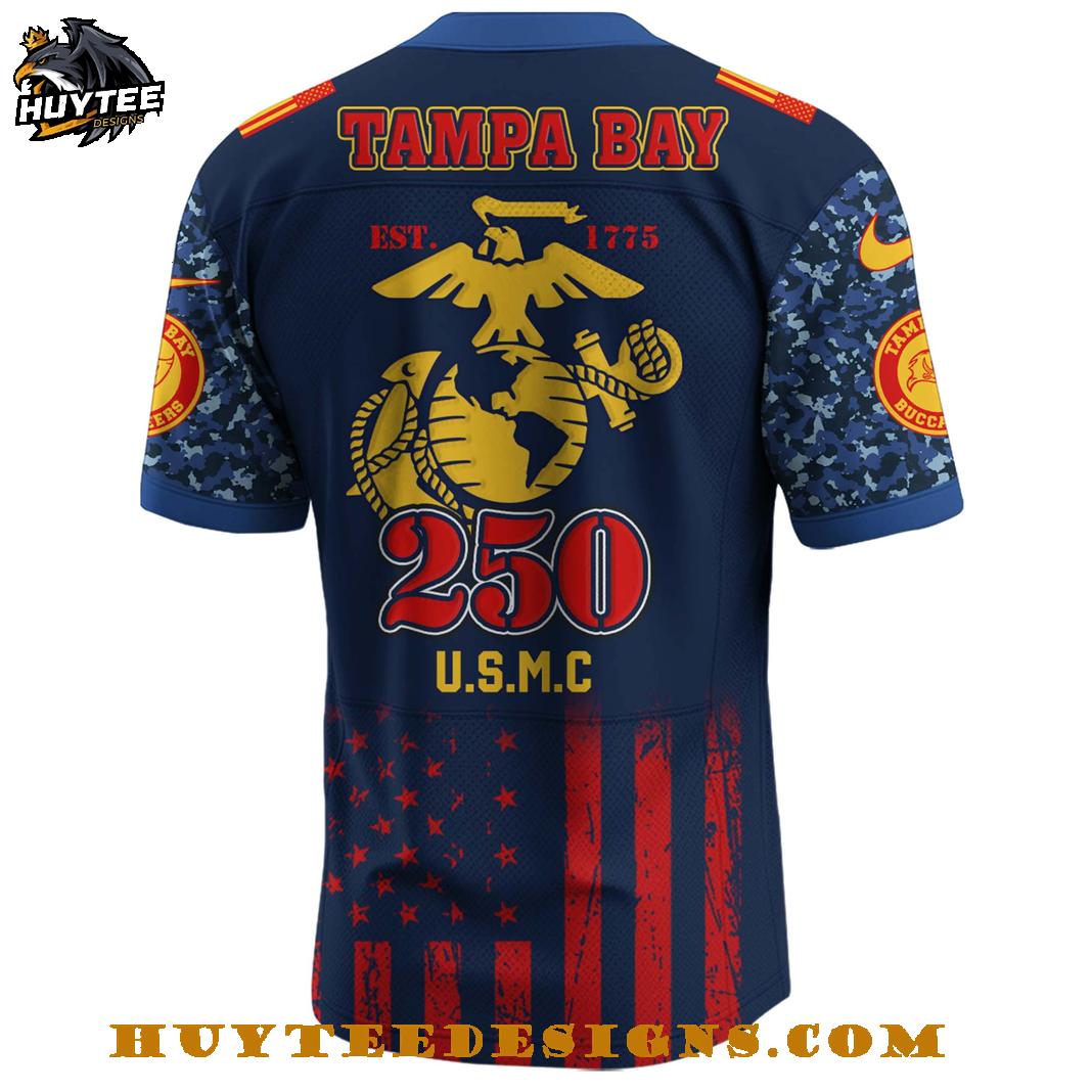 Tampa Bay Buccaneers NFL 250th Birthday Celebration U.S.M.C Football Jersey Tampa Bay Buccaneers NFL 250th Birthday Celebration U.S.M.C Football Jersey
