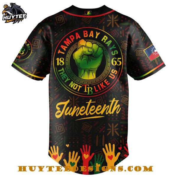 Tampa Bay Rays Happy Juneteenth 2025 Baseball Jersey