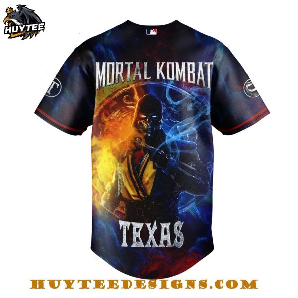 Texas Rangers x Mortal Kombat Night 2025 Baseball Jersey