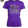The Baltimore Ravens 30 Seasons Thank You For The Memories T Shirt