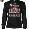 The San Francisco 49Ers Niners Thank You For The Memories T Shirt