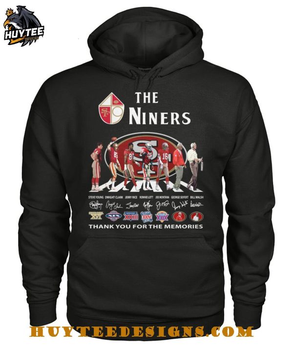 The San Francisco 49Ers Niners Thank You For The Memories T-Shirt