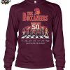 The Tampa Bay Buccaneers 50 Seasons Thank You For The Memories T Shirt