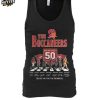 The Tampa Bay Buccaneers 50 Seasons Thank You For The Memories T Shirt