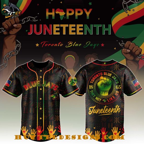 Toronto Blue Jays Happy Juneteenth 2025 Baseball Jersey