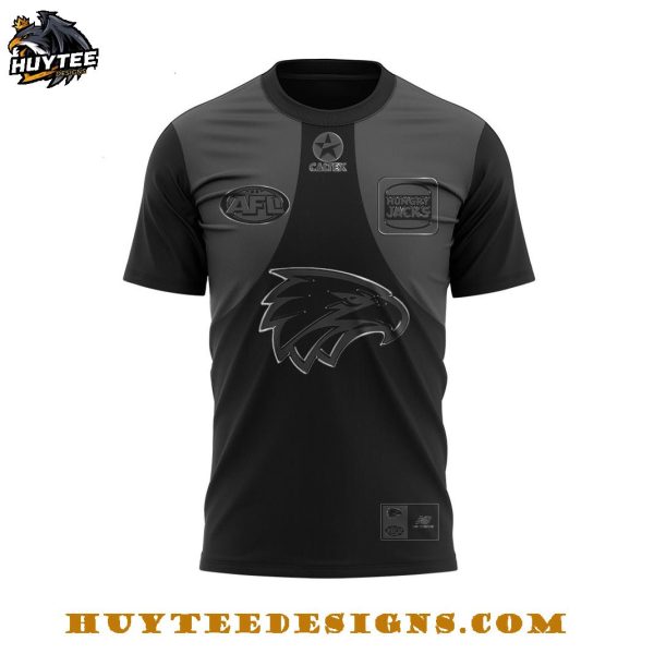 West Coast Eagles Back In Black 2025 Limited Edition 3D T-Shirt